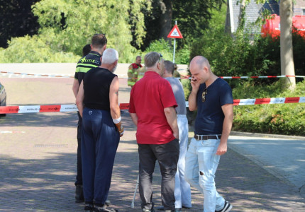 Brand in tankstation