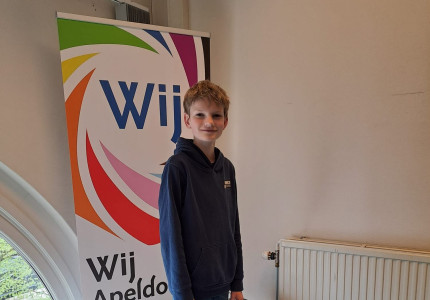 Maatschappelijke stage Tim bij WijApeldoorn