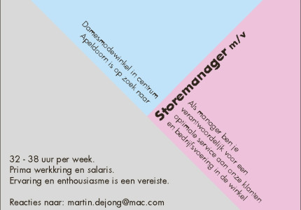 Storemanager m/v