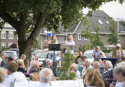 Concordia speelt op het plein