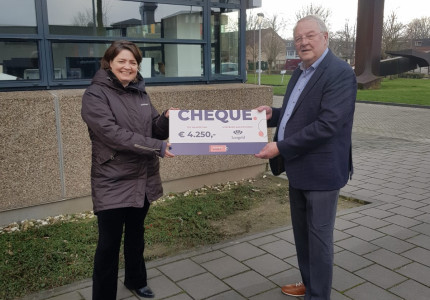 Mooi bedrag voor kansarme kinderen