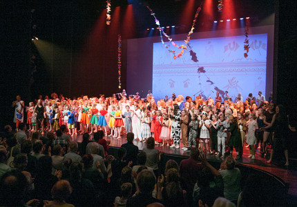 Samen werken aan grote eindshow