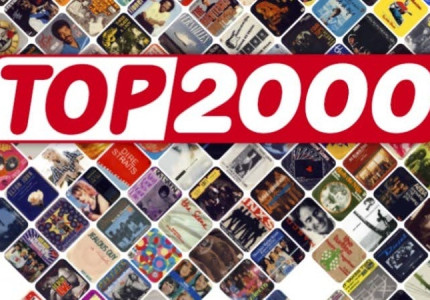 Top 2000 met het bord op schoot