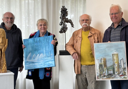 Verrassende expositie bij Kunstkring Voorst