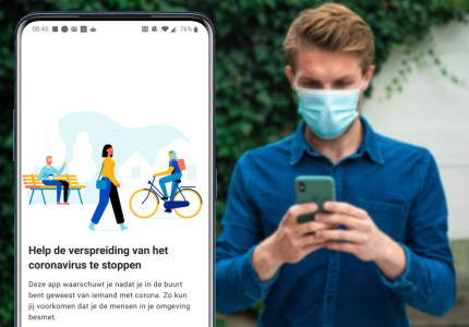 CoronaMelder app sinds vandaag in Overijssel te testen