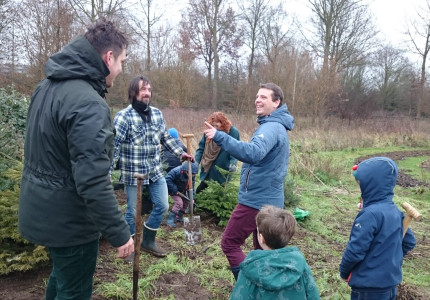 Kerstboomgaard Zutphen volgeplant met meer dan honderd bomen