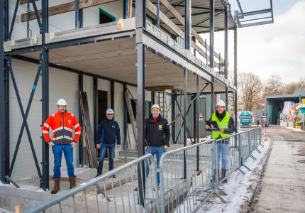 Apeldoornse familiebedrijven vormen bouwteam