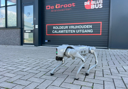 Robothond tilt brandveiligheid naar nieuw niveau