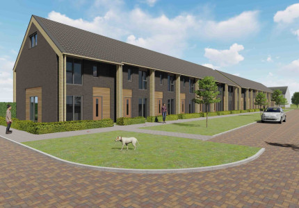 Ons Huis bouwt aan gemengde wijk in Zuidbroek