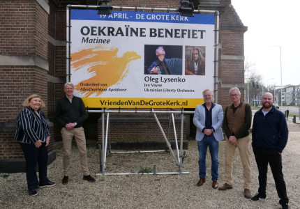 Concert in Grote Kerk voor Oekraïne: Symfonie voor een sirene