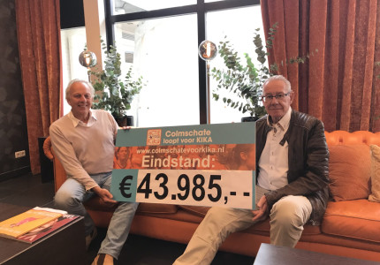 Geen KiKa-loop, wel vette cheque