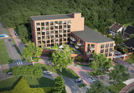 Park Nova: 54 appartementen en voorzieningen aan de Zwolseweg