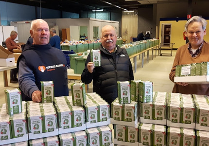 Lionsclub zamelt weer koffiepunten in