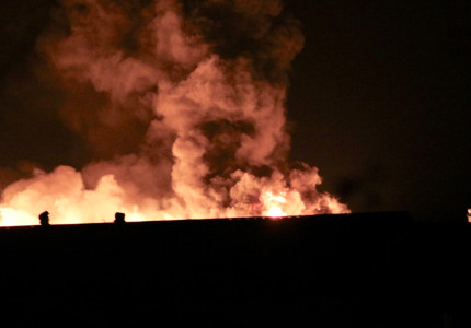 Grote brand bij afvalverwerker