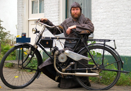 Nostalgische motoren bij Sparta