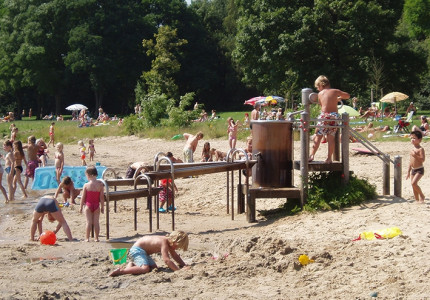Actief zonnen op Bussloo