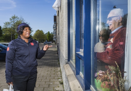 Leger des Heils wil ook nu graag dichtbij blijven