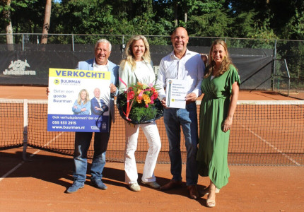 Buurman Makelaardij trotse en nieuwe hoofdsponsor van de 64e Apeldoornse Tenniskampioenschappen