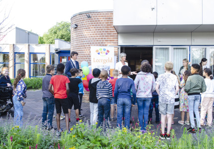 Ook in de zomer in de schoolbanken