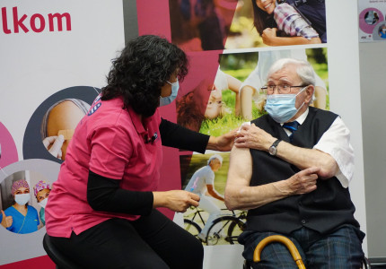 Start vaccineren senioren GGD Noord- en Oost-Gelderland