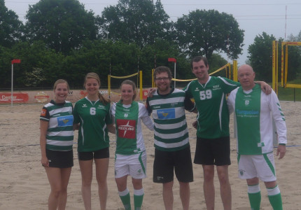 Vier sportclubs samen in actie
