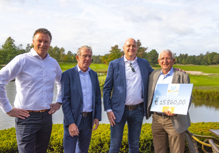 Mooie opbrengst golfdag voor goede doel