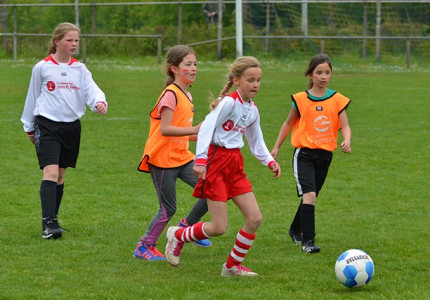Basisscholen weerhet voetbalveld op