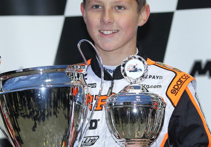 Karttalent beste rookie en vicekampioen bij junioren