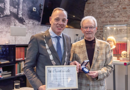 Deventer Stadspenning voor Johan Grobbeé