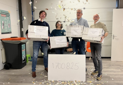 Meer dan miljoen punten