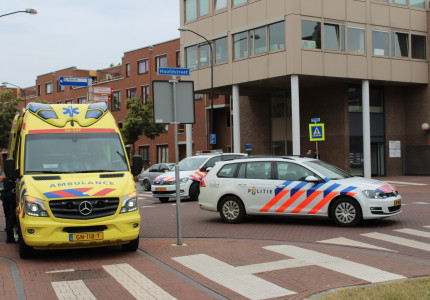 Ongeval fietsster auto