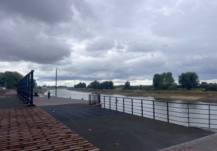 Nooit zo weinig water in IJssel