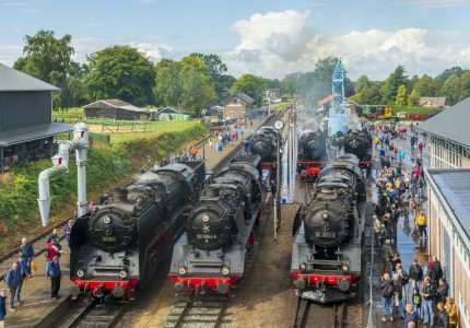Terug naar Toen met stoomtrein