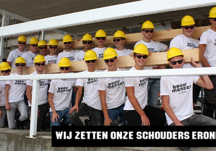 Meteen aan deslag in de bouw