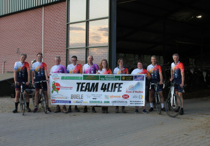 Big Challenge team  wacht grote uitdaging