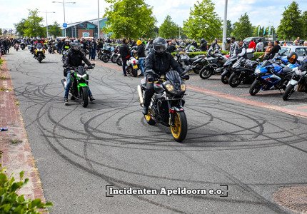 Duizenden motorrijders in Apeldoorn