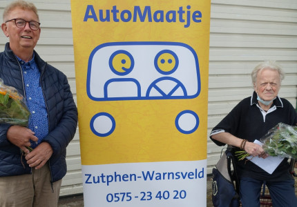 AutoMaatje rijdt honderdste vaccinatierit
