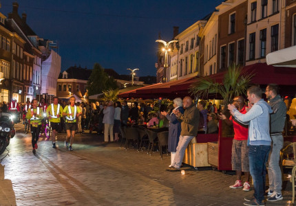 Zutphen verwelkomt Roparunners