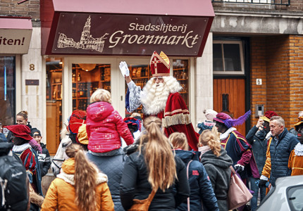Sint stoomt ook Zutphen binnen