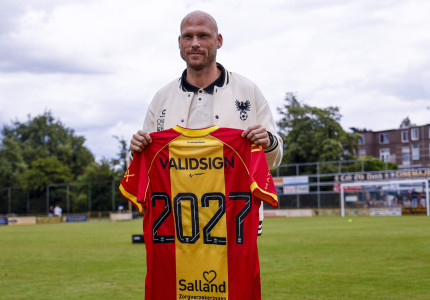 Go Ahead Eagles verlengt met Gerrit Nauber