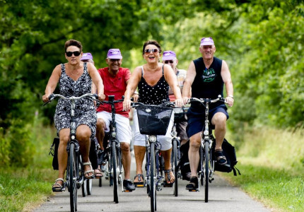 Meepraten over veilige fietsroute