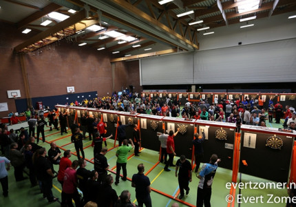 Tweede editie Open Stedendriehoek dartstoernooi