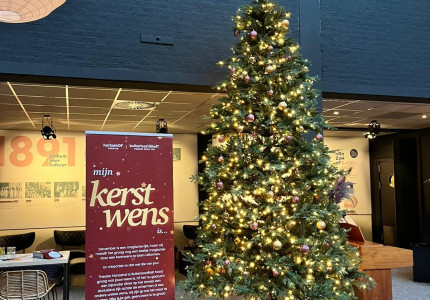 Kerstwensen komen uit in theater