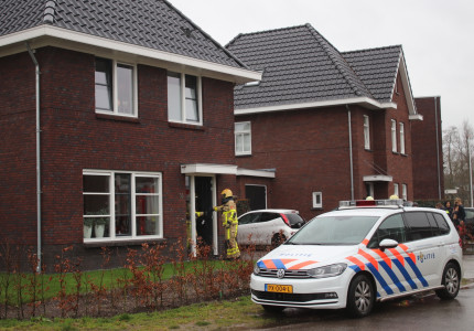 Brand in meterkast op tijd ontdekt