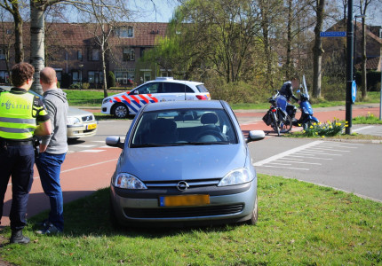 Scooterrijdster gewond bij ongeval