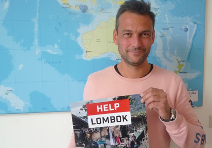 ‘Help de getroffen inwoners van Lombok!’
