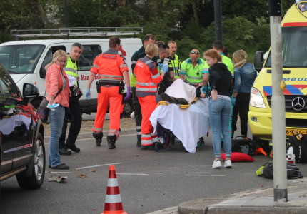 Traumahelikopter landt voor ernstig ongeval in Apeldoorn
