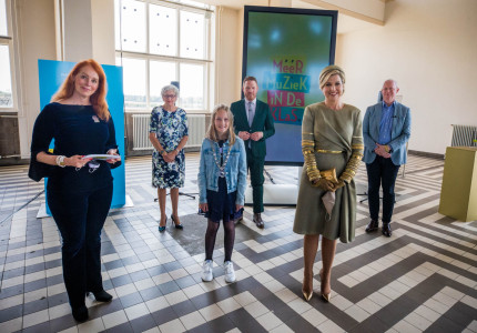 Koningin bekrachtigt afspraken structureel muziekonderwijs