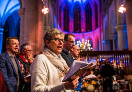 Grote Kerk toneel voor tv-opname ‘Nederland zingt’
