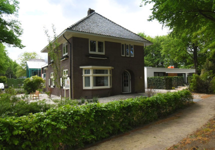 Tuin genietmomentje voor gasten hospice